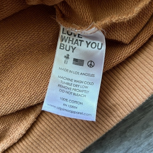 Her Waves ROLLING SINGLE JUNGLE CREWNECK SWEATSHIRT Size L - Picture 4 of 7